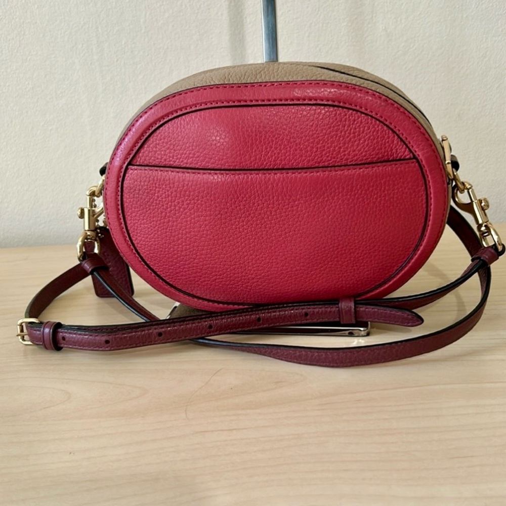 Coach Colorblock With Horse and Carriage Crossbody Bag C4164 - Picture 3 of 9